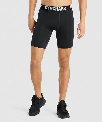 Pánské Šortky Gymshark Element Baselayer Černé | CZ 2184BEX